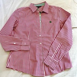 Brooks Brothers burgundy button down shirt Size 6